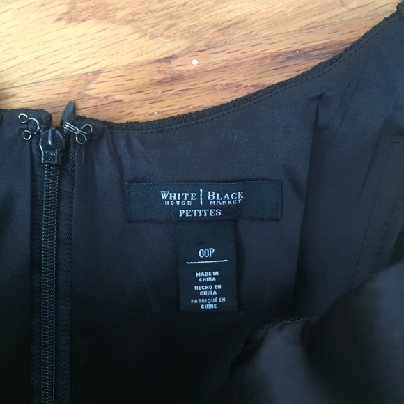 White House Black Market Lace Fit-And-Flare Dress - Picture 6 of 8